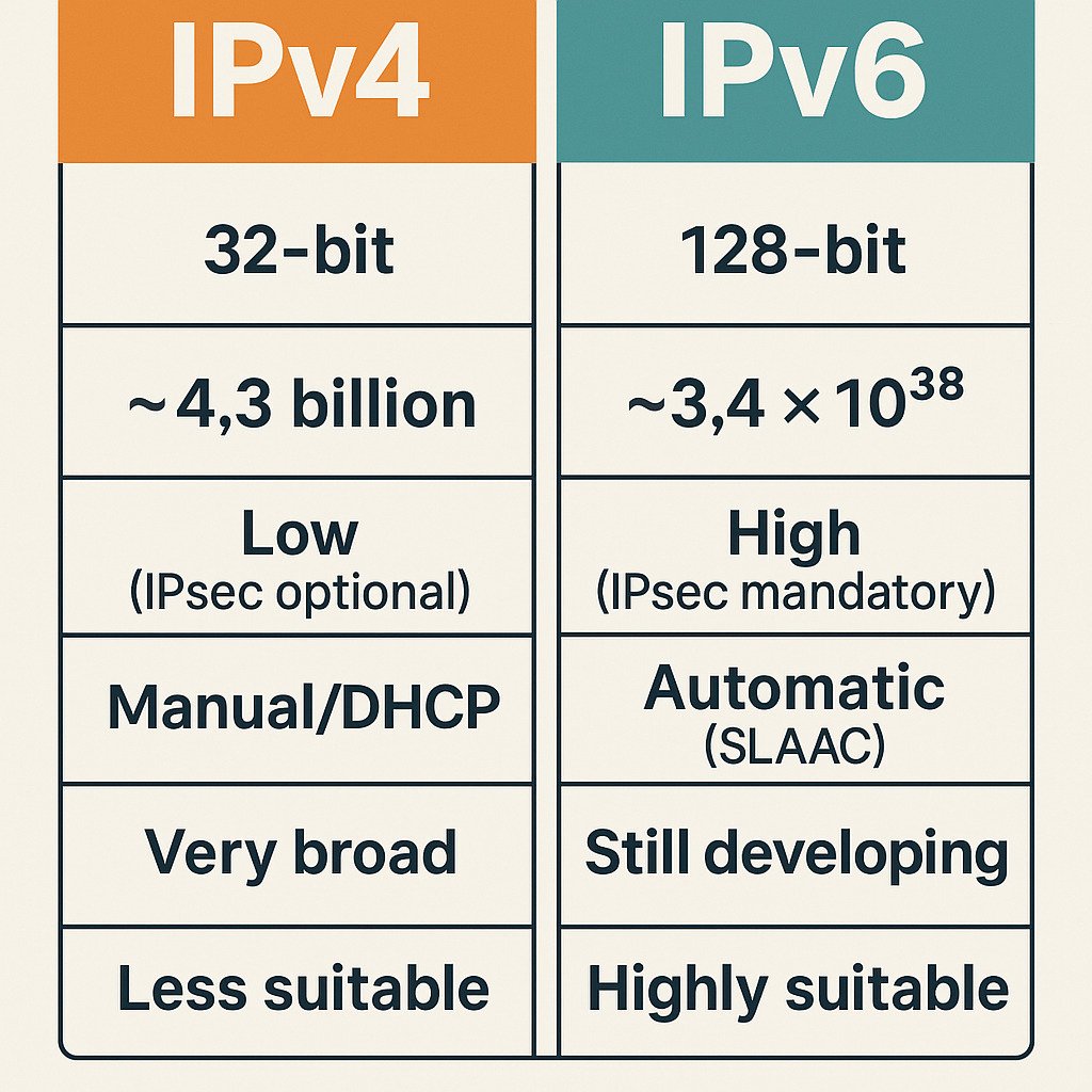 IPv4 vs IPv6